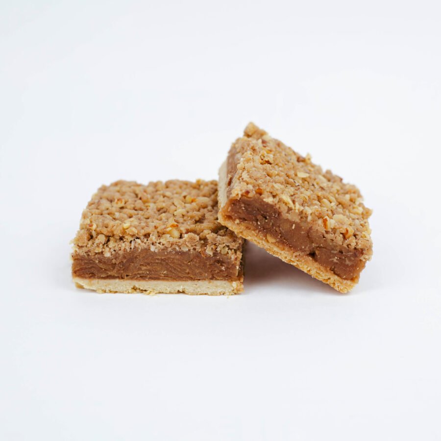 Crumble de manzana, almendras y avena (Vegano)