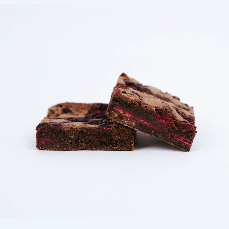 Brownie de Frambuesa